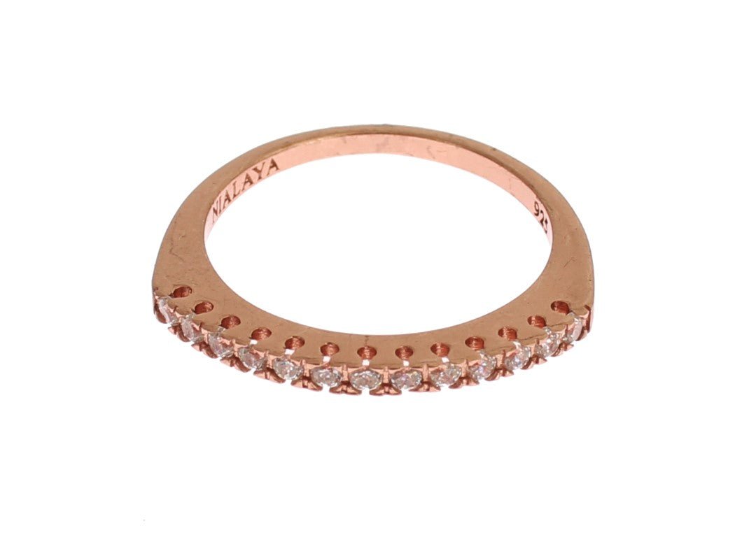 Nialaya Red Gold 925 Silver Ring - Fizigo
